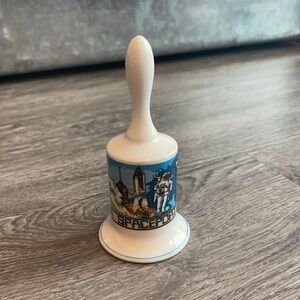 Vintage 1987 Karol Western NASA spaceport bell